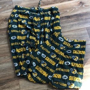 NFL Official Green Bag Packers Pajama/Sweat pants